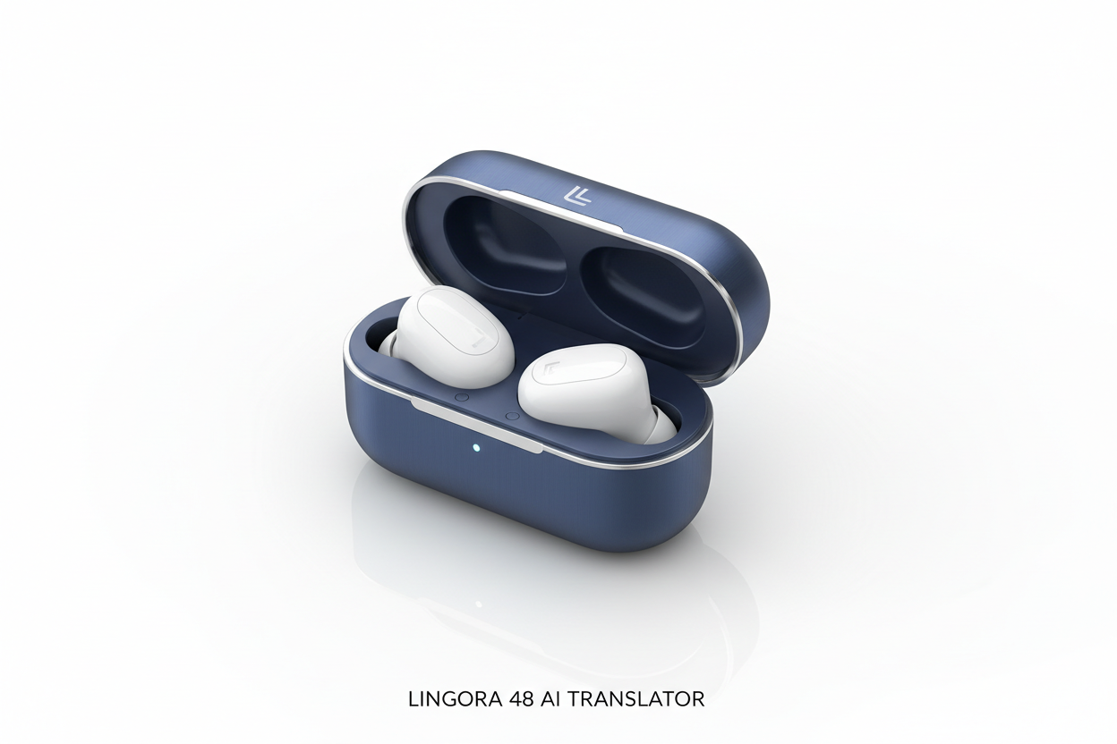 Lingora A8 AI Language Translator Earbuds